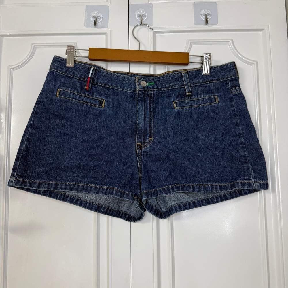 Tommy Hilfiger Dark Blue Denim Women's Shorts